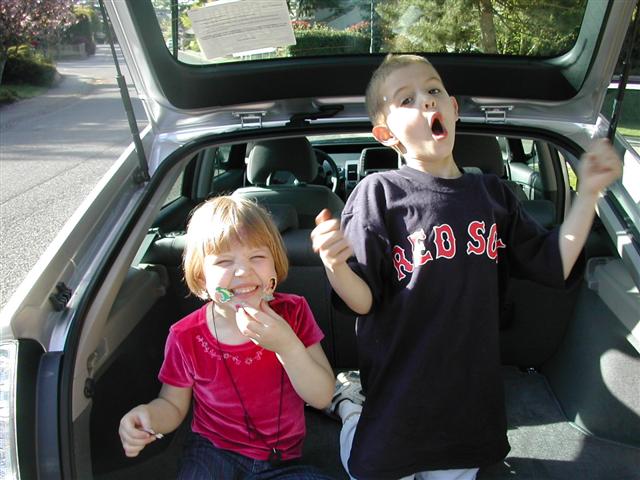 Bobby and Stacia, April 2006