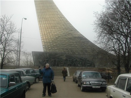 Richard at the Cosmonaut Museum