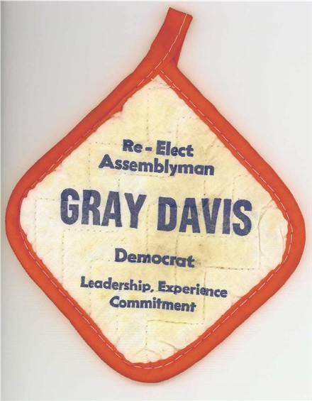 Gray Davis hotpad
